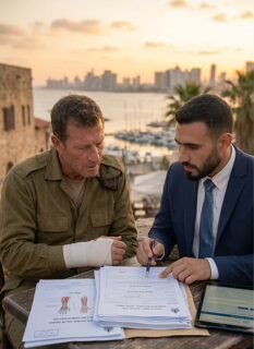 עורך דין לתביעות משרד הביטחון לירן מועלם מסייע ללוחם במימוש זכויות רפואיות על פגיעה בכתף משרד הביטחון בשנת 2026.